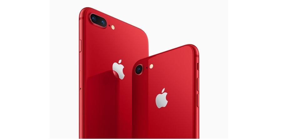 Apple launched Red iphone 8 & 8+