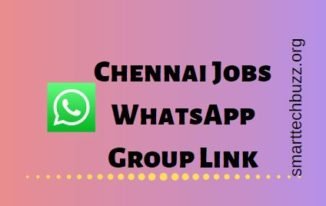 Chennai Jobs WhatsApp Group Link