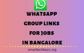 whatsapp group links for jobs in bangalore