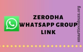 ZERODHA WHATSAPP GROUP LINK