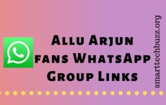 Allu Arjun fans WhatsApp Group Links