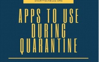 Apps to use during quarantine
