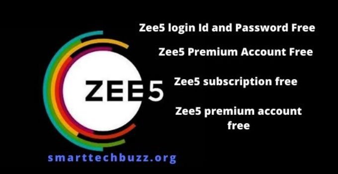 Zee5 Premium Account Free Get Zee5 Login Id And Password Free
