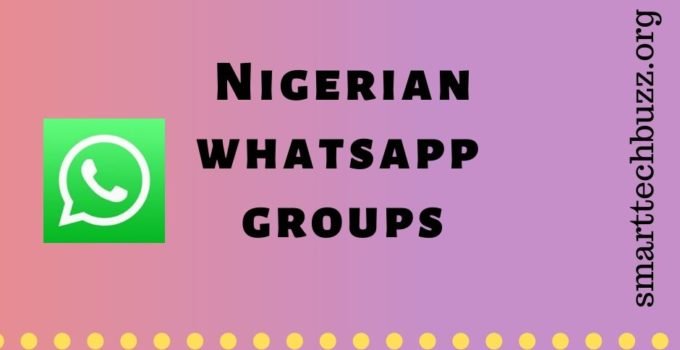 Nigerian Whatsapp Group Link