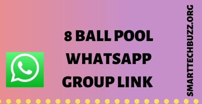 8 Ball Pool Whatsapp Group Link